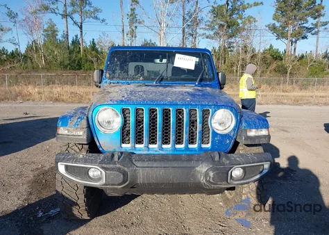 2021 Jeep Gladiator Overland 4X4 from USA, damaged, VIN 1C6HJTFGXML546564